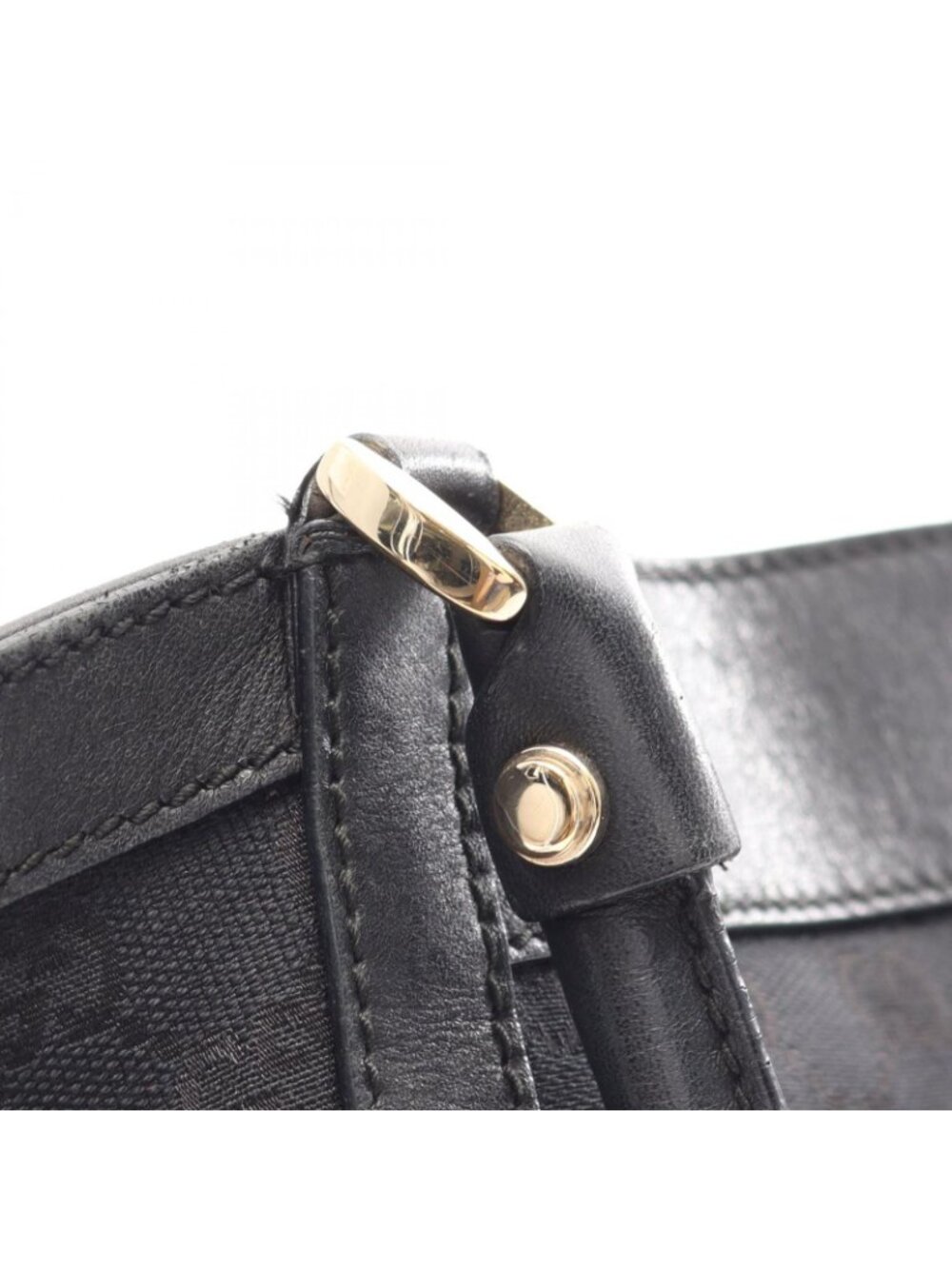 Gucci Tote Abbey GG Canvas Black - Picture 8 of 10